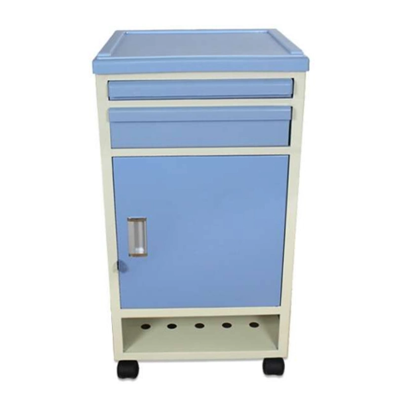 Stainless Steel New Mecan Table Bedside Medical Cabinet Locker ABS with High Quality