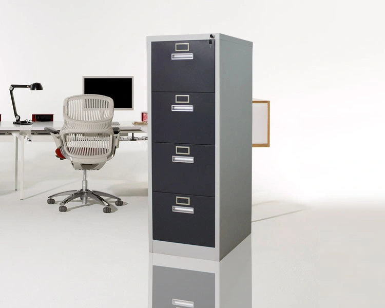 Home Office Filing Keeping Lockable Metal Letter Size File Cabinet Steel Legal Size Vertical 4 Drawer Filing Cabinet