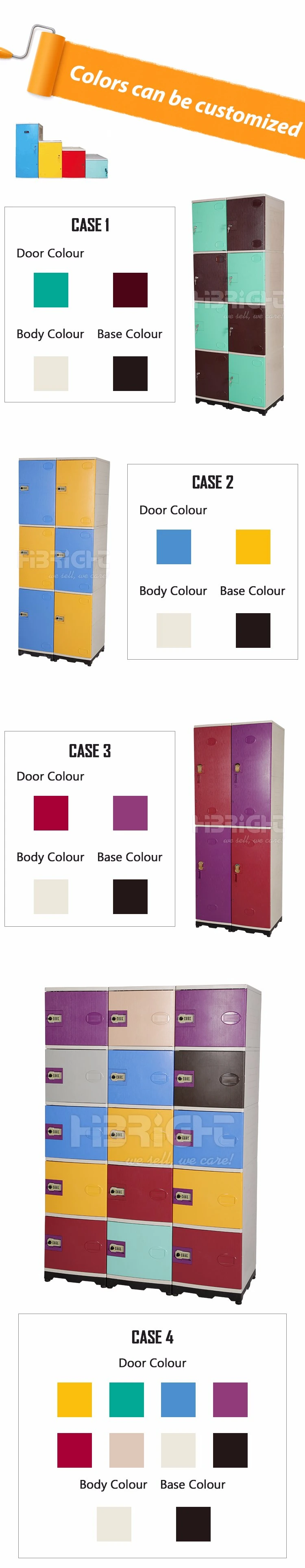 ABS Gym Storage Plastic Locker