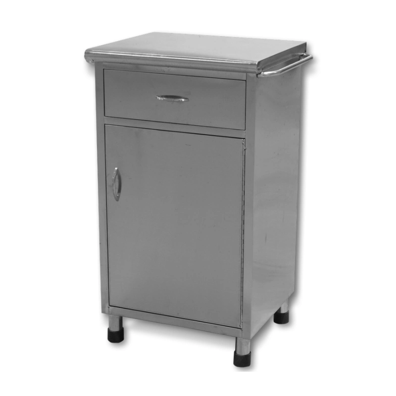 Low Price Blue Mecan Hospital Cabinet Furniture for Medical ABS Bedside Locker