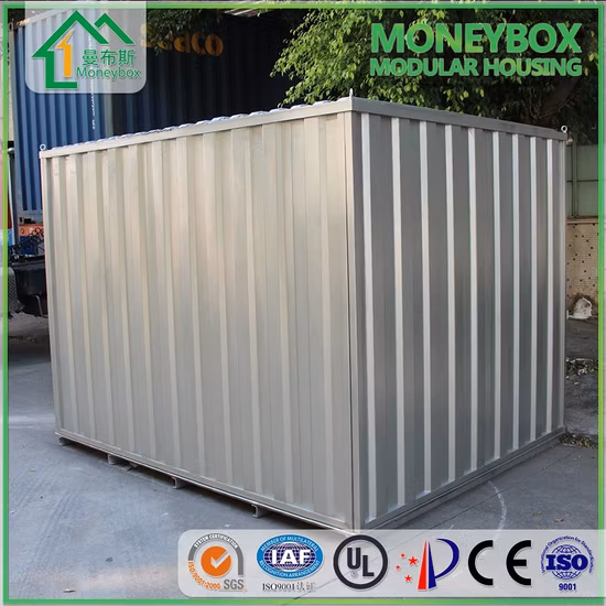 Cobertizo de jardín chino al aire libre de almacenamiento de cobertizos de herramientas móviles prefabricados de bajo costo