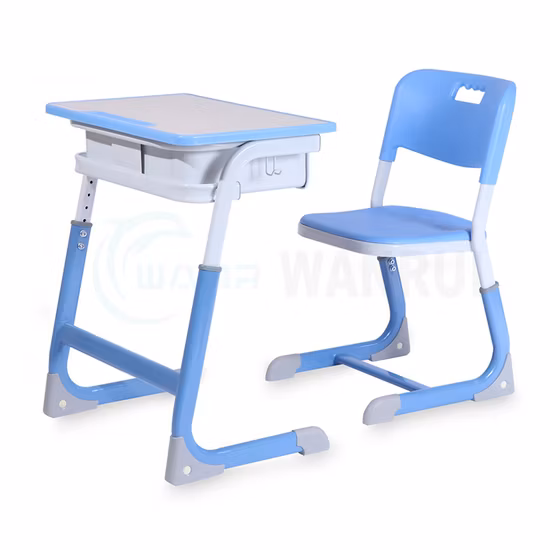 Escritorio y silla originales para estudiantes de fábrica, muebles para aula individual, mesa, muebles escolares