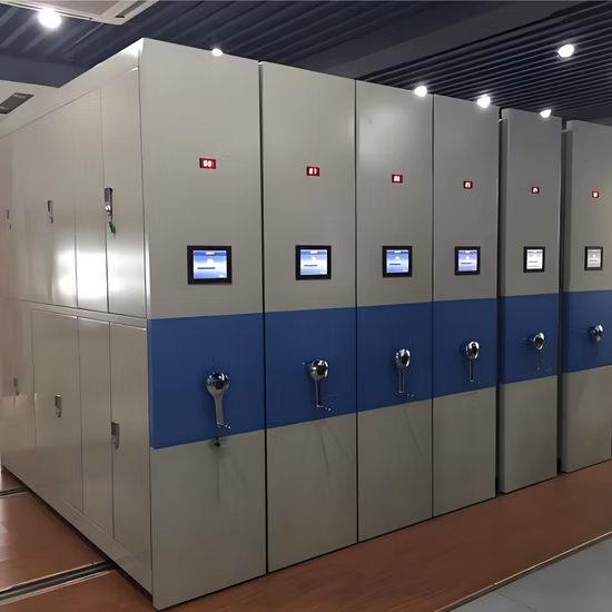 Estantería de almacenamiento de archivos estante móvil/gabinete móvil/estantería/muebles de oficina