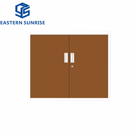 Archivadores plegables fáciles de dos puertas para taller de acero, gabinetes de acero plegables