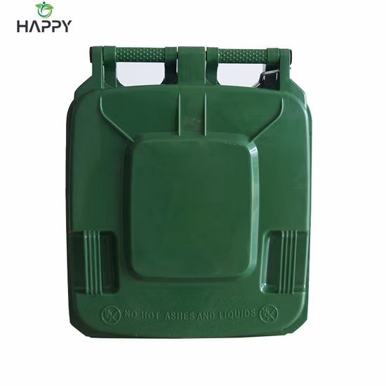 Cubo de basura de muebles de sitio público al aire libre