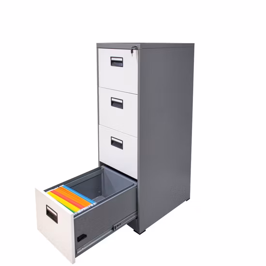 El Amazonas modificó para requisitos particulares el gabinete vertical del archivador lateral fácil del almacenamiento de la oficina del montaje de la oficina