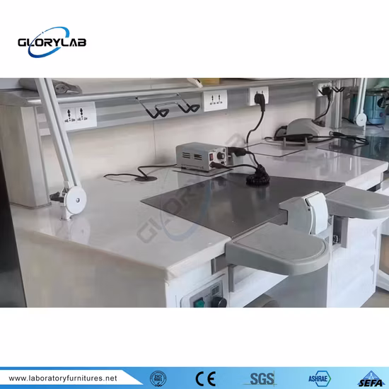 Mobiliario de laboratorio de acero para uso farmacéutico/alimentario/electrónico/escuela/institución/industria