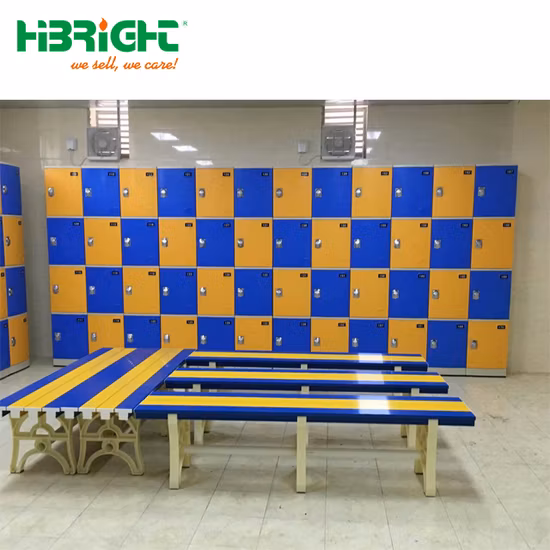 Armario de almacenamiento público impermeable duradero ABS