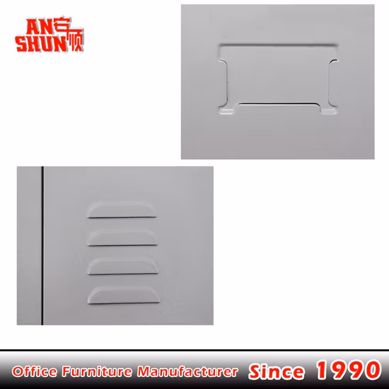 Armario de una sola puerta Gabinete de acero Oficina Muebles escolares