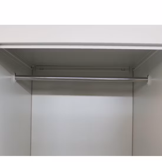 Casillero ancho de una sola puerta, casillero de ropa de acero derribado con una puerta, utilizado en el gimnasio/baño/vestidor