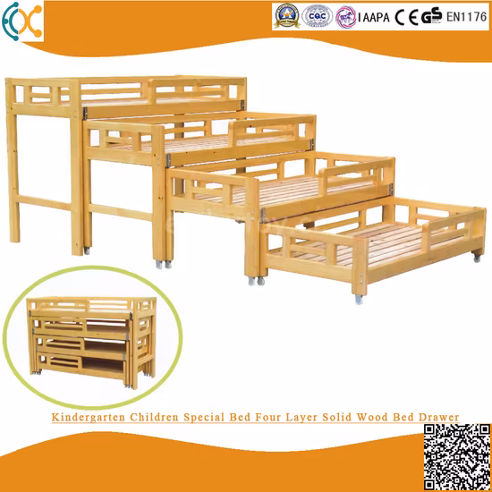 Guardería madera jardín de infantes niños cama niños guardería muebles escolares