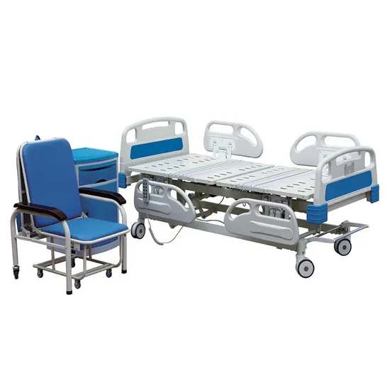 Muebles de gabinete de hospital Mecan azul de bajo precio para armario de cabecera médico ABS