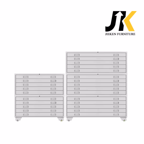 Gabinete de archivo plano con cajón de almacenamiento de dibujo