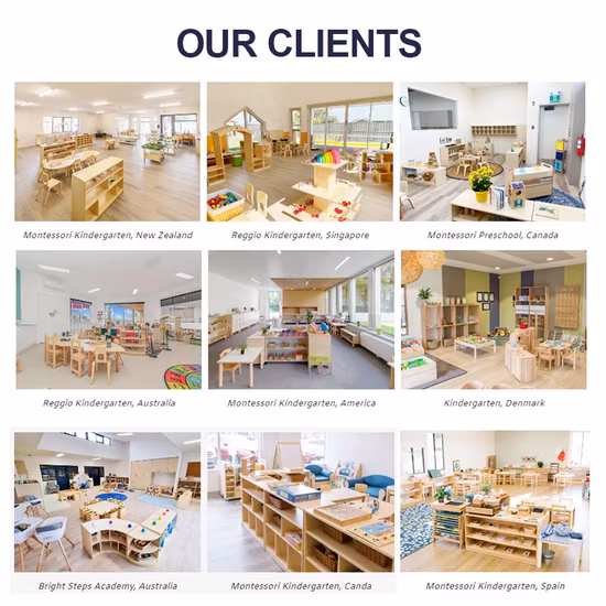 Kindergarten Kids Children Student Muebles de madera para la escuela/aula con Ce/RoHS