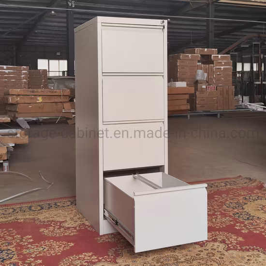 Cajonera Archivador Lateral Metálico Vertical de 4 Cajones