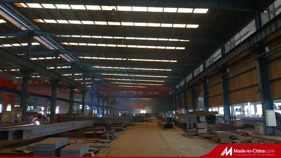 Estructura de acero prefabricada que construye la vertiente prefabricada industrial de la conservación en cámara frigorífica
